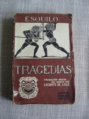 Seller image for Tragedias. Traduccin nueva del griego por Leconte de Lisle for sale by GALLAECIA LIBROS