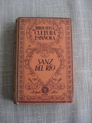 Bild des Verkufers fr Sanz del Ro zum Verkauf von GALLAECIA LIBROS