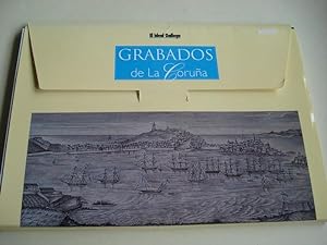 Grabados de La Coruña. 50 gravados en color e B/N 32 x 21,5 cm en carpeta