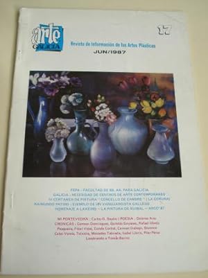 ARTE GALICIA. Revista de información de las artes plásticas gallegas. Número 17 - Junio 1987
