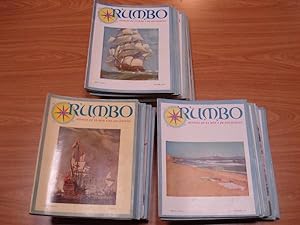 Revista RUMBO. Publicación mensual. Revista del mar y de los barcos (67 números). Números 1 al 82...