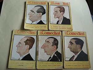 Comedias. Revista semanal. 5 ejemplares (1926 - 1927)