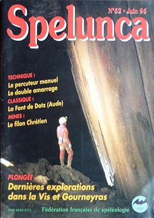 SPELUNCA Echos des profondeurs N° 62 Juin 1996