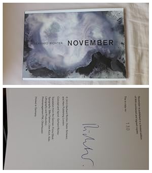 Novermber. Limited and signed edition (130/800 ex.). 54 ink drewings on both sides of 27 sheets e...