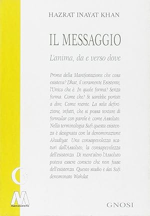 Seller image for Il messaggio for sale by Libro Co. Italia Srl
