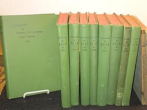 Zeitschrift des Deutschen und Österreichischen Alpenvereins. Band 37 -43 and 53-56 Jahrgang 1906-...