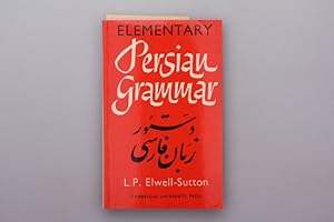 Seller image for ELEMENTARY PERSIAN GRAMMAR. for sale by INFINIBU KG