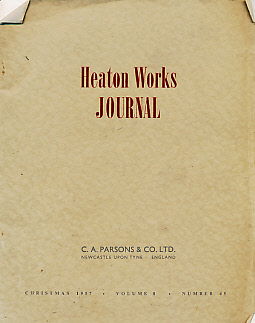 Image du vendeur pour Heaton Works Journal. Christmas 1957. Volume 8 No. 45 mis en vente par Barter Books Ltd