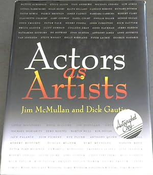 Imagen del vendedor de Actors as Artists a la venta por Chapter 1