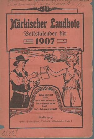 Märkischer Landbote. Volkskalender für 1907.