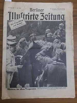 Berliner Illustrirte Zeitung. Nummer 28, 11. Juli 1940, Jahrgang 49 "Mitten in den Vogesen