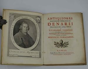 Antiquiores pontificum romanorum denarii olim in lucem editi, notisque illustrati