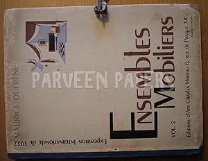 Immagine del venditore per Ensembles Mobiliers. Vol.2. Exposition Internationale De 1937. venduto da EmJay Books