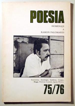 Imagen del vendedor de POESIA. N 75-76. HOMENAJE A RAMON PALOMARES - Venezuela 2002 - Ilustrada a la venta por Llibres del Mirall