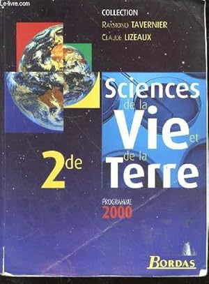 Bild des Verkufers fr SCIENCES DE LA VIE ET DE LA TERRE zum Verkauf von Le-Livre