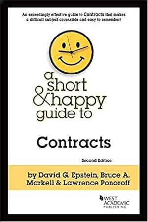 Seller image for A Short and Happy Guide to Contracts for sale by BarristerBooks