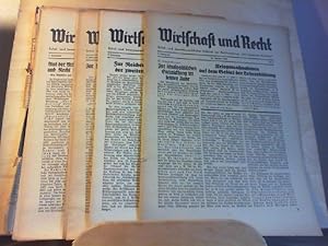 Wirtschaft und Recht - Schul- und beamtenrechtliches Beiblatt zur Reichszeitung "Der Deutsche Erz...