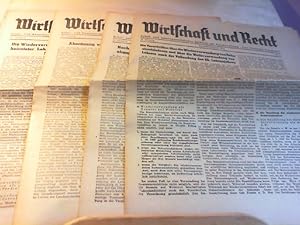 Wirtschaft und Recht - Schul- und beamtenrechtliches Beiblatt zur Reichszeitung "Der Deutsche Erz...