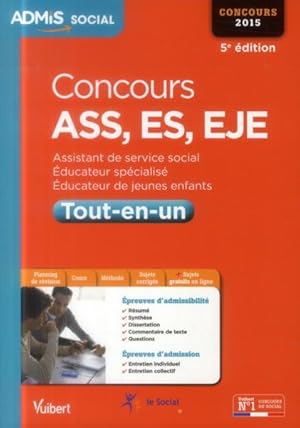 concours ASS, ES, EJE ; tout-en-un (5e édition)