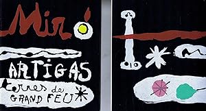 Sculpture in Ceramic by Miró and Artigas (mit 2 farbigen Original-Lithographien) - 1956 -