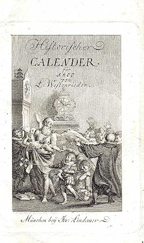 Historischer Calender für 1800 (Originalausgabe 11. Jahrgang 1799)