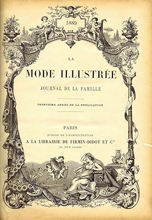 La mode illustrée. Journal de la famille. Année 1889 (vollständiger Jahrgang 1889)