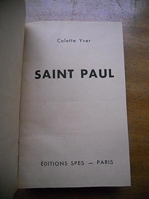 Seller image for Saint Paul for sale by Frederic Delbos