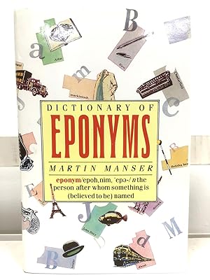Bild des Verkufers fr Dictionary of Eponyms zum Verkauf von PsychoBabel & Skoob Books