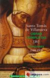Obras completas IV: Santo Tomas de villanueva :conciones 160-192