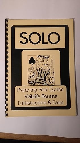 Image du vendeur pour Solo - Wildlife Routine mis en vente par Hinch Books