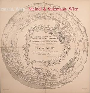 Bild des Verkufers fr Viennam Austriae cum sua Vicina nuper  Turcis oppugnatam, quidem non vero expugnatam quia auxilio Altissimi munitam, ad vivum delineavit aeriq. incidit, ac in devoti animi signum demississime dedicavit . Henri.s Schmidts Geldriensis Belga. zum Verkauf von Antiquariat MEINDL & SULZMANN OG