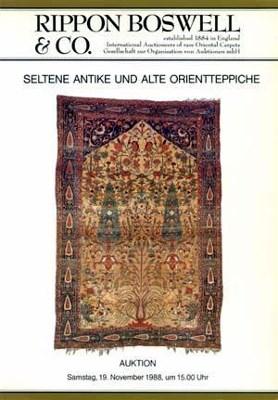 Seltene Antike und Alte Orientteppiche. Katalog 28, November 1988.