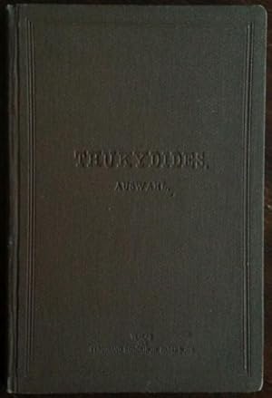 Thukydides. Auswahl aus den Büchern II, 2. Hälfte, III, IV, V und VIII.