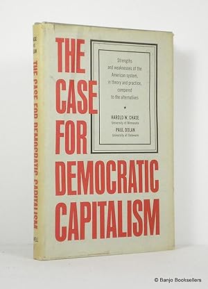 Immagine del venditore per The Case for Democratic Capitalism venduto da Banjo Booksellers, IOBA