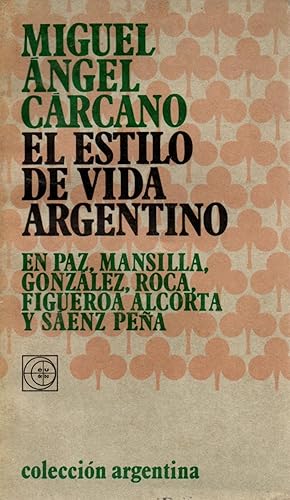 Immagine del venditore per El estilo de vida argentino venduto da JP Livres