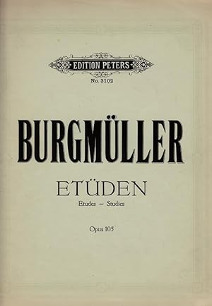 Seller image for Etden fr Pianoforte. Edition Peters No. 3102. for sale by Antiquariat Puderbach