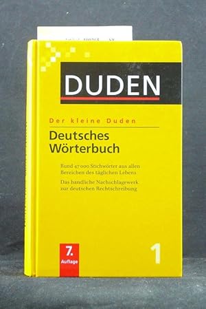 Bild des Verkufers fr Der kleine Duden zum Verkauf von Buch- und Kunsthandlung Wilms Am Markt Wilms e.K.