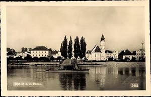 Ansichtskarte / Postkarte Aschach an der Donau in Oberösterreich, schöne Detailansicht