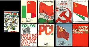 PCI. Tessere 1974, 1975, 1976, 1977, 1978, 1979, 1981, 1983.