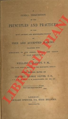 Imagen del vendedor de The Golden Remains Of The Early Masonic Writers; Illustrating The Doctrines Of The Order With An Essay. Vol. II. Masonic Principles. A Candid Inquisition Of The Principles And Practices Of. Masons. a la venta por Libreria Piani