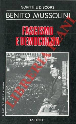 Fascismo e democrazia.