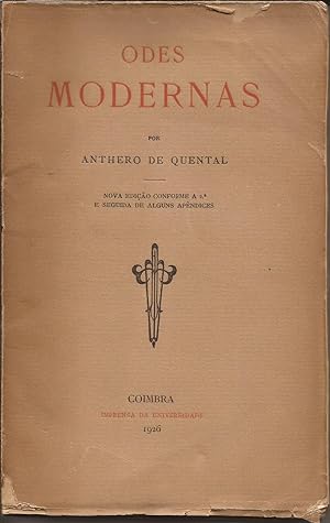 Immagine del venditore per Odes modernas venduto da Librera Santa Brbara