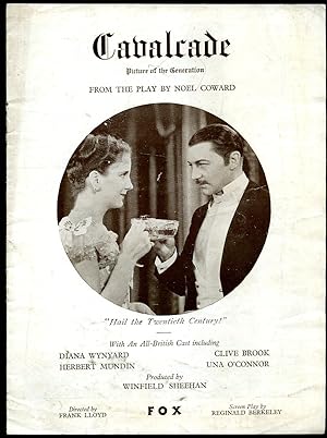 Seller image for Cavalcade | Picture of the Generation from the Play By Noel Coward | A 1933 Movie / Film Programme for sale by Little Stour Books PBFA Member