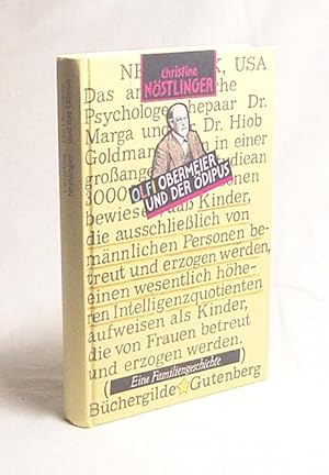 Seller image for Olfi Obermeier und der dipus : e. Familiengeschichte / Christine Nstlinger for sale by Versandantiquariat Buchegger