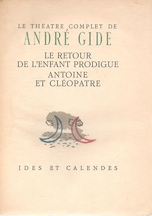 Image du vendeur pour Le theatre complet de Andre Gide-complet en 8 volumes- mis en vente par JP Livres