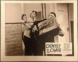 Image du vendeur pour Dentist in the Chair' Original Film Lobby Card, Bob Monkhouse being ejected from a Ladies' convenience mis en vente par Rattlesnake Books