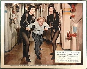 Bild des Verkufers fr Petticoat Pirates' Original Lobby Card, Charlie Drake in the clutches of the Pirates zum Verkauf von Rattlesnake Books