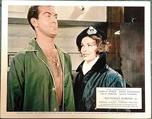 Bild des Verkufers fr Petticoat Pirates' Original Lobby Card, John Turner and Anne Heywood zum Verkauf von Rattlesnake Books