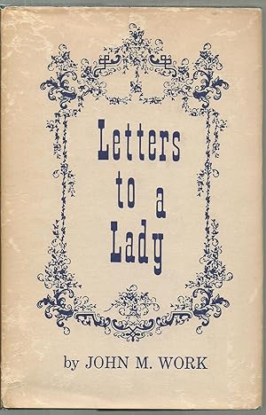 Immagine del venditore per Letters to a Lady venduto da Sabra Books