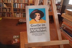 Bild des Verkufers fr Goethe im zwanzigsten Jahrhundert. Spiegelungen und Deutungen. zum Verkauf von Antiquariat Floeder